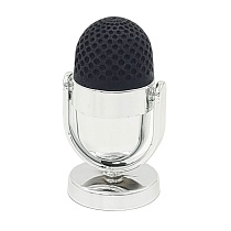 Точилка Brunnen Микрофон, с ластиком, 4 х 7 см