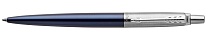 Ручка шариковая Parker Jotter Royal Blue, толщина линии М, хром (S0705610)
