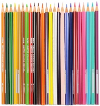 Набор карандашей цветных акварельных Giotto Colors, шестигранные, 3 мм, 12 цветов