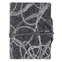 Блокнот Brunnen Бижу, на завязках, клетка, 80 гр/м2, 9.5 х 12.8 см, 96 листов