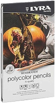 Набор карандашей цветных художественных Lyra Rembrandt Polycolor, 12 цветов