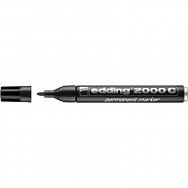 Маркер перманентный edding 2000C, для рисования, круглый наконечник, заправляемый, 1.5 - 3 мм