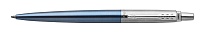 Ручка шариковая Parker Jotter Core Waterloo Blue CT, толщина линии M, хром