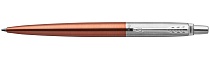 Ручка шариковая Parker Jotter Core Chelsea Orange CT, толщина линии M, хром