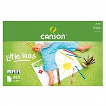 Альбом для детского творчества Canson, склеенный, 90 гр/м2, А2, 20 листов