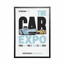 Рамка информационная самоклеящаяся Durable Duraframe Poster, 70 x 100 см