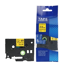 Термоусадочная трубка ahs 651 для принтеров brother, 23.6 мм x 1.5 м, черный шрифт