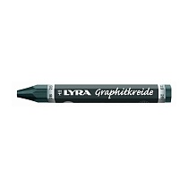 Мелок графитовый шестигранный Lyra Graphite Crayons, водостойкий, 12 мм