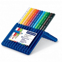 Набор карандашей цветных Staedtler ergosoft  jumbo, трехгранные, 12 цветов