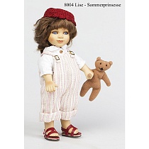 Кукла коллекционная авторская Birgitte Frigast Lise Принцесса лета