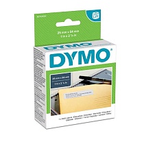 Этикетки адресные для принтеров Dymo Label Writer, белые, 54 мм x 25 мм, 500 штук