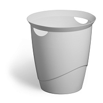 Корзина офисная круглая для мусора Durable Eco, 16 литров