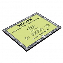 Бумага Arches, для акварели, 20 листов, склейка, 31 х 41 см, 185 гр/м2, белый