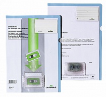 Папка с карманом для кассеты Durable, окно для маркировки