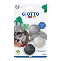 Набор грима для детей Giotto Make Up Dino, 3 цвета, по 5 мл
