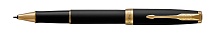 Ручка-роллер Parker Sonnet Matte Black GT, толщина линии F, палладий (S0817970)