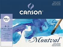 Бумага для акварели Canson Xl, среднее зерно, 300 гр/м2, 50 x 65 см