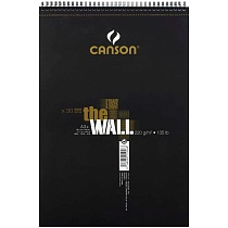 Альбом для маркера Canson The Wall, на пружине, 200 гр/м2, 29.7 х 43.7 см, 30 листов