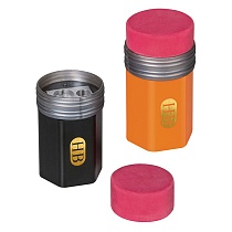Точилка Brunnen Topper, с ластиком, двойная, 3.5 х 6 см
