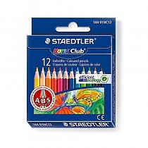 Набор карандашей цветных Staedtler Noris Club, короткие, 12 цветов