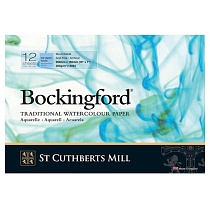 Альбом для акварели ST Сuthberts Mill Bockingford, склеенный, 300 г/м2, 26 х 18 см, 12 листов