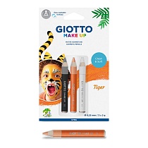 Набор косметических карандашей для грима Giotto Make Up Tiger, 3 цвета