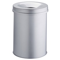 Корзина для мусора Durable Safe с противопожарной крышкой, 30 литров, 492 x 315 мм, сталь