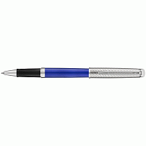 Ручка-роллер Waterman Hemisphere Deluxe Blue Wave CT, толщина линии F, палладий