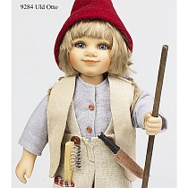 Кукла коллекционная авторская Birgitte Frigast Uld Otto