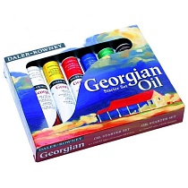 Набор красок масляных Daler Rowney Georgian Oil Starter Set, 22 мл, 6 цветов