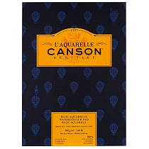 Альбом для акварели Canson Heritage, склеенный, 100% хлопок, 300 гр/м2, 26 x 36 см, 12 листов