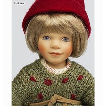 Кукла коллекционная авторская Birgitte Frigast Knut
