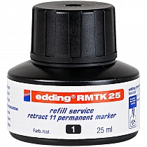 Чернила edding RMTK25, для заправки маркеров e-11, пермаментные, капиллярная система, 25 мл