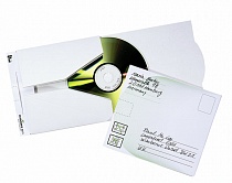 Конверт Durable, для CD/DVD, для почтовой отправки, с самоклеющимися этикетками
