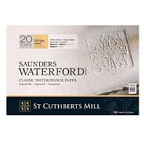 Бумага для акварели ST Cuthberts Mill Saunders Waterford, 300 г/м2, 260 х 180 мм, 20 листов