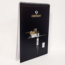 Альбом для маркера Canson The Wall, на пружине, 200 гр/м2, 29.7 х 43.7 см, 30 листов