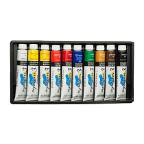 Набор красок акриловых Daler Rowney System 3 Studio Set, 37 мл, 10 цветов