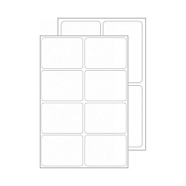 Этикетки всепогодные Avery Zweckform, белые, 47.5 х 35 мм и 47.5 х 73 мм, 4 листа