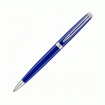 Ручка шариковая Waterman Hemisphere Bright Blue CT, толщина линии M, палладий