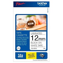 Картридж brother tze 131s с лентой 12 мм х 4 м, пластик, черный шрифт