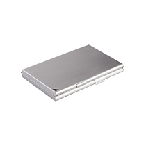 Визитница карманная Durable Business Card Box Duo, до 20 карточек, два отделения, 90 x 55 мм