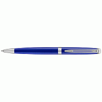Ручка шариковая Waterman Hemisphere Bright Blue CT, толщина линии M, палладий