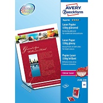 Фотобумага для лазерных принтеров Avery Zweckform, глянцевая, 150 гр/м2, А4, 200 листов