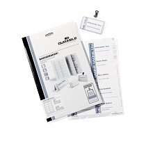 Вкладыши сменные для бейджей Durable Badgemaker, 54 x 90 мм, 200 штук Вкладыши сменные для бейджей Durable Badgemaker, 54 x 90 мм, 200 штук