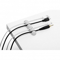 Клипса самоклеящаяся Durable Cavoline Clip 4, на 4 USB-кабеля до 5 мм, пластик