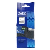 Термоусадочная трубка ahs 231 для принтеров brother, 11.7 мм x 1.5 м, черный шрифт