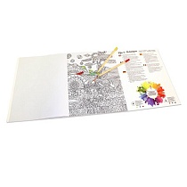 Раскраска Арт Терапия Мировая культура Daler Rowney Simply, А4, 25 дизайнов, 25 листов