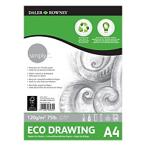 Альбом для рисования Daler Rowney Simply Eco, 120 гр/м2, 50 листов