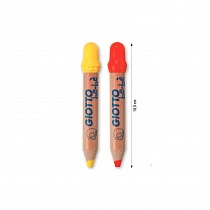 Набор карандашей цветных Giotto be-be Super Largepencils, 10 цветов