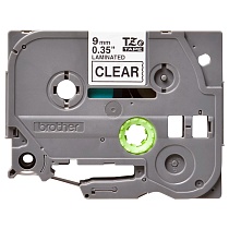 Картридж brother tze 121 с лентой 9 мм х 8 м, пластик, черный шрифт